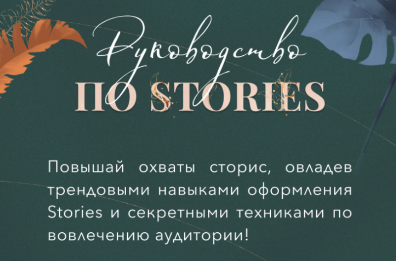 [Катерина Алешина] Руководство по stories (2021)